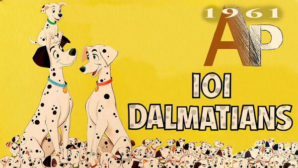 Poster phim 101 Chú Chó Đốm 1961