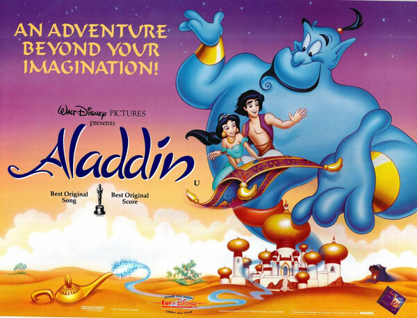 Poster phim Aladdin Và Cây Đèn Thần