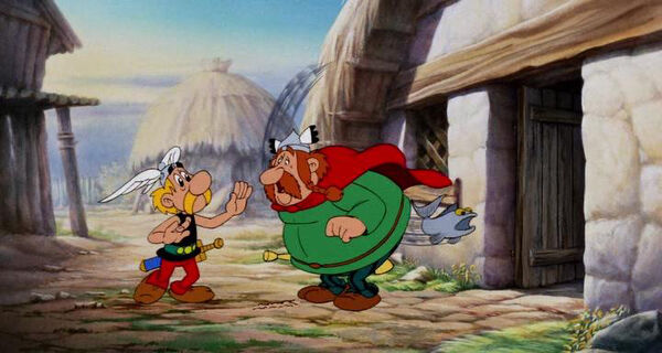 Poster phim Asterix Và Cuộc Đại Chiến