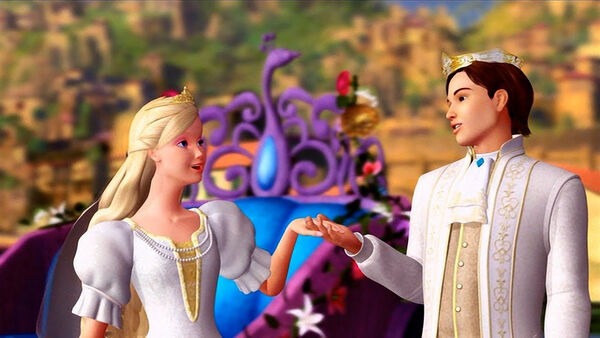 Poster phim Barbie Công Chúa Tóc Dài