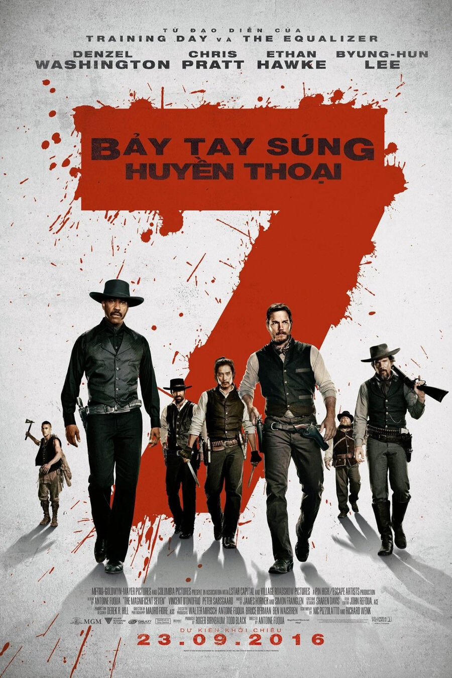 Hình ảnh phim Bảy Tay Súng Huyền Thoại