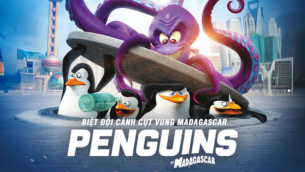 Poster phim Biệt đội cánh cụt vùng Madagascar
