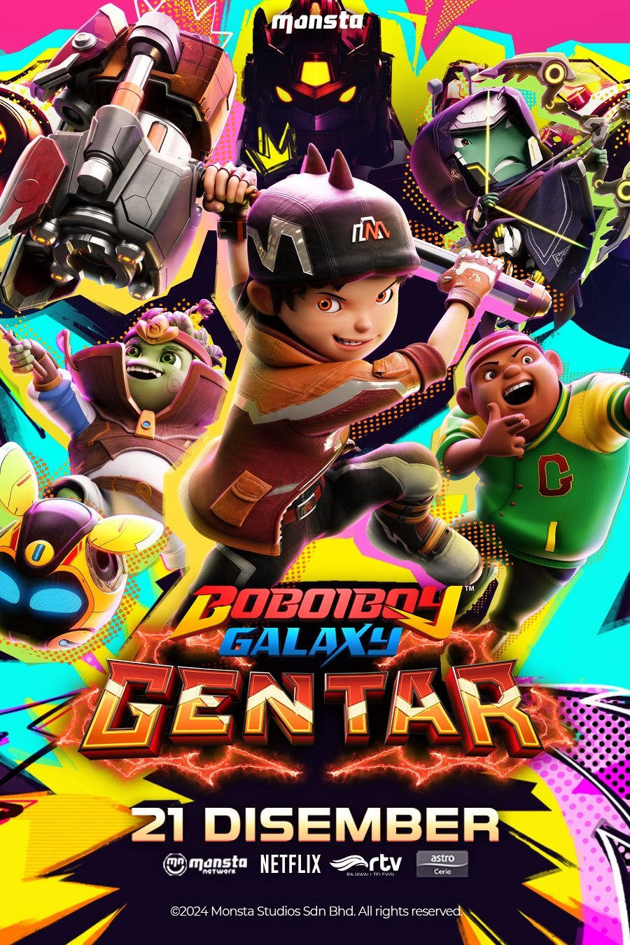 Hình ảnh phim Boboiboy Galaxy Gentar (Phần 4)