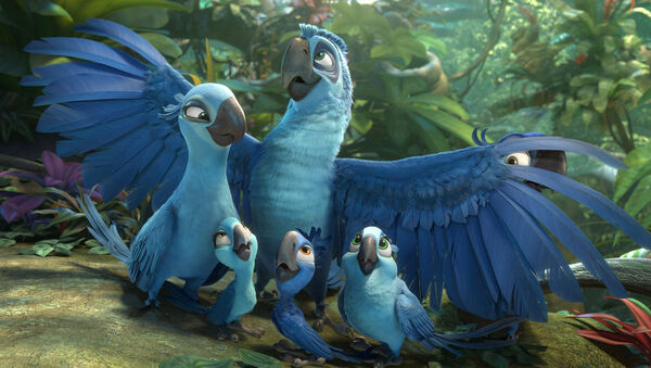 Poster phim Chú Vẹt Rio 2