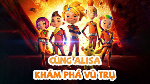 Hình ảnh tập 1 Cùng Alisa Khám Phá Vũ Trụ