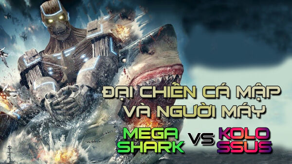 Poster phim Đại Chiến Cá Mập Và Người Máy