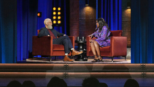 Poster phim David Letterman: Buổi diễn hạ màn