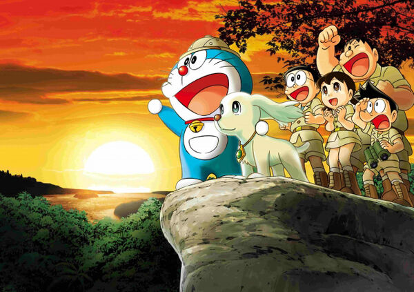 Poster phim Doraemon: Nobita Thám Hiêm Vùng Dât Moi
