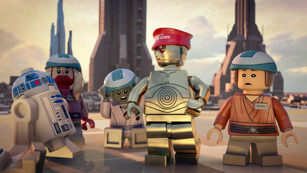 Poster phim Lego Star Wars: The Padawan Menace