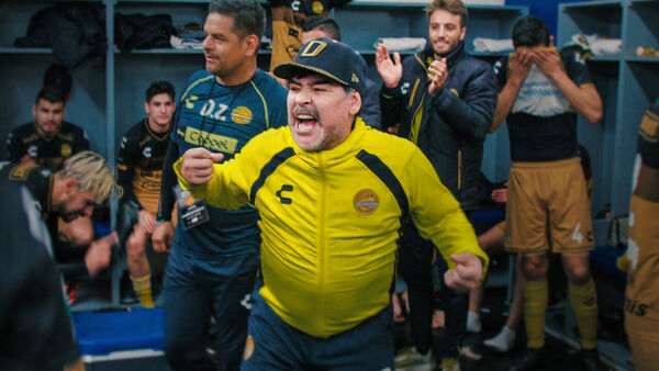 Poster phim Maradona ở Mexico