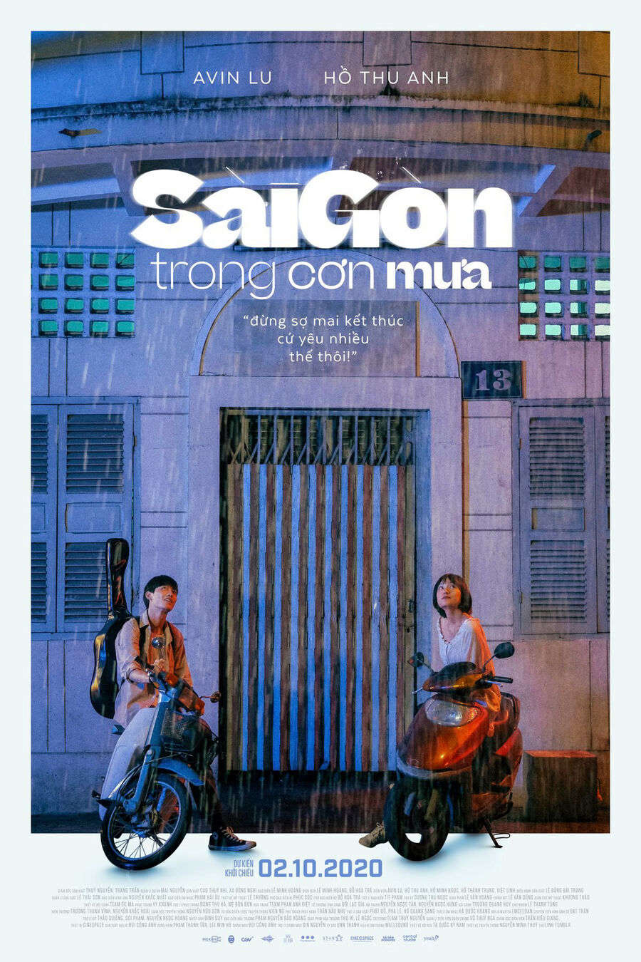 Hình ảnh phim Sài Gòn trong cơn mưa