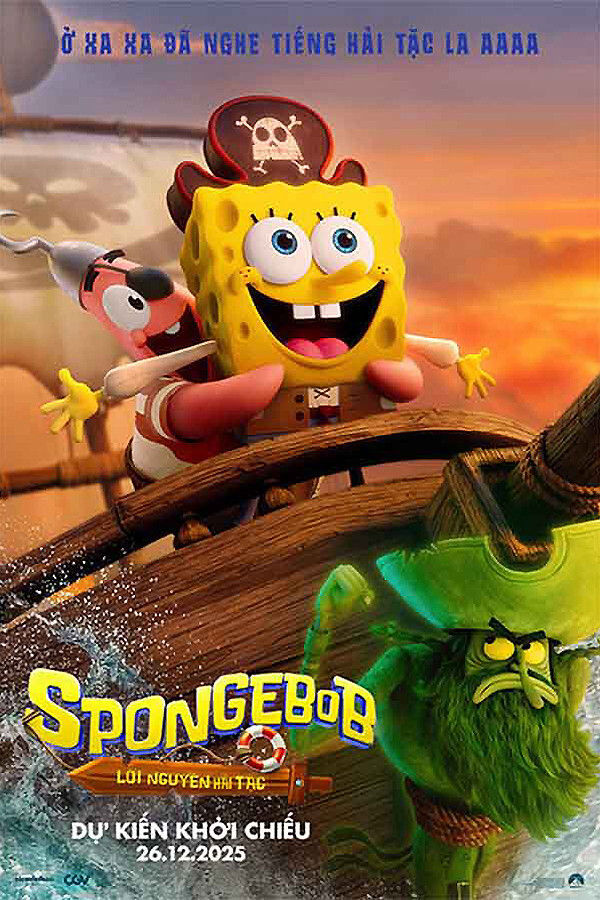 Hình ảnh phim SpongeBob: Lời Nguyền Hải Tặc