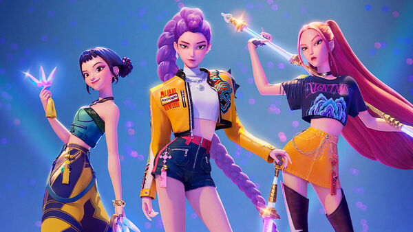 Poster phim Thợ săn quỷ Kpop