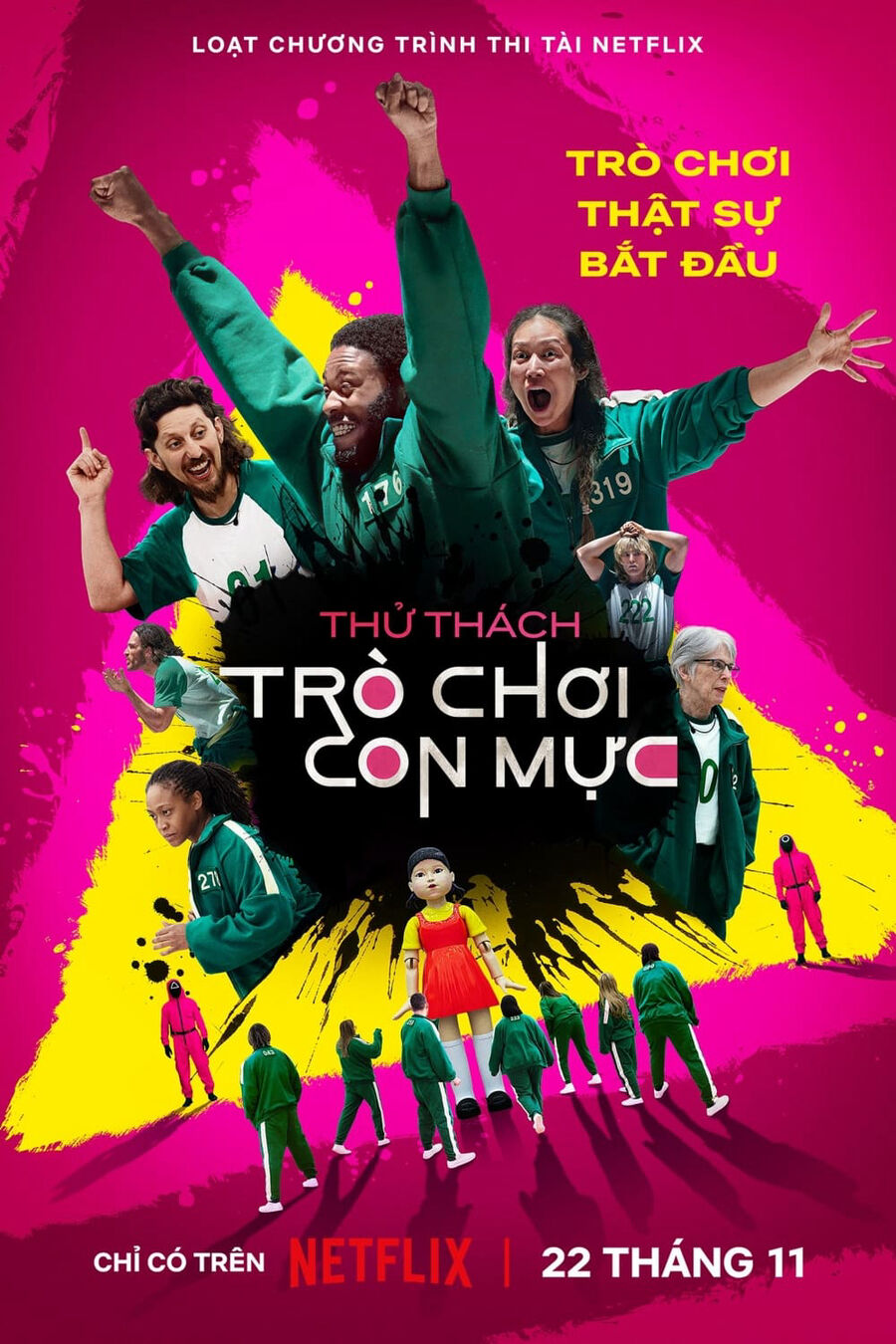 Hình ảnh phim Thử thách Trò chơi con mực