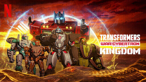 Poster phim Transformers: Chiến tranh Cybertron – Vương quốc