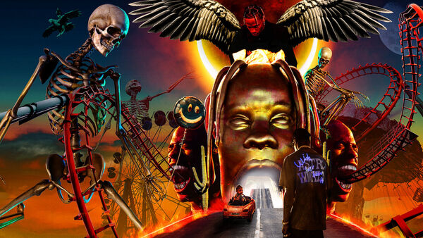 Poster phim Travis Scott: Mẹ nhìn xem, con bay được này