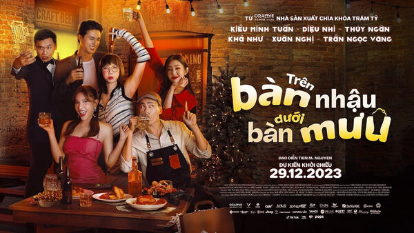 Poster phim Trên Bàn Nhậu Dưới Bàn Mưu