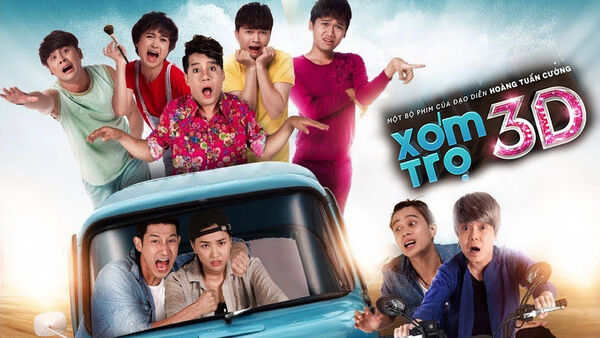 Poster phim Xóm Trọ 3D