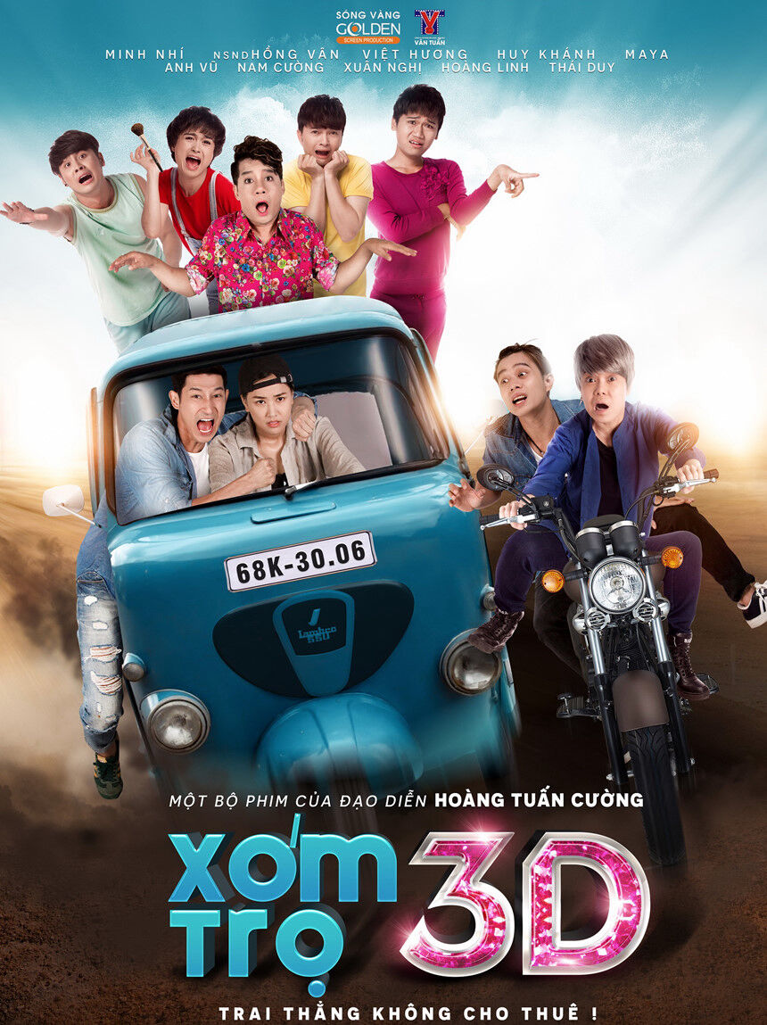 Hình ảnh phim Xóm Trọ 3D