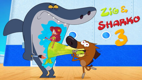 Hình ảnh tập 1 Zig và Sharko (Mùa 3)